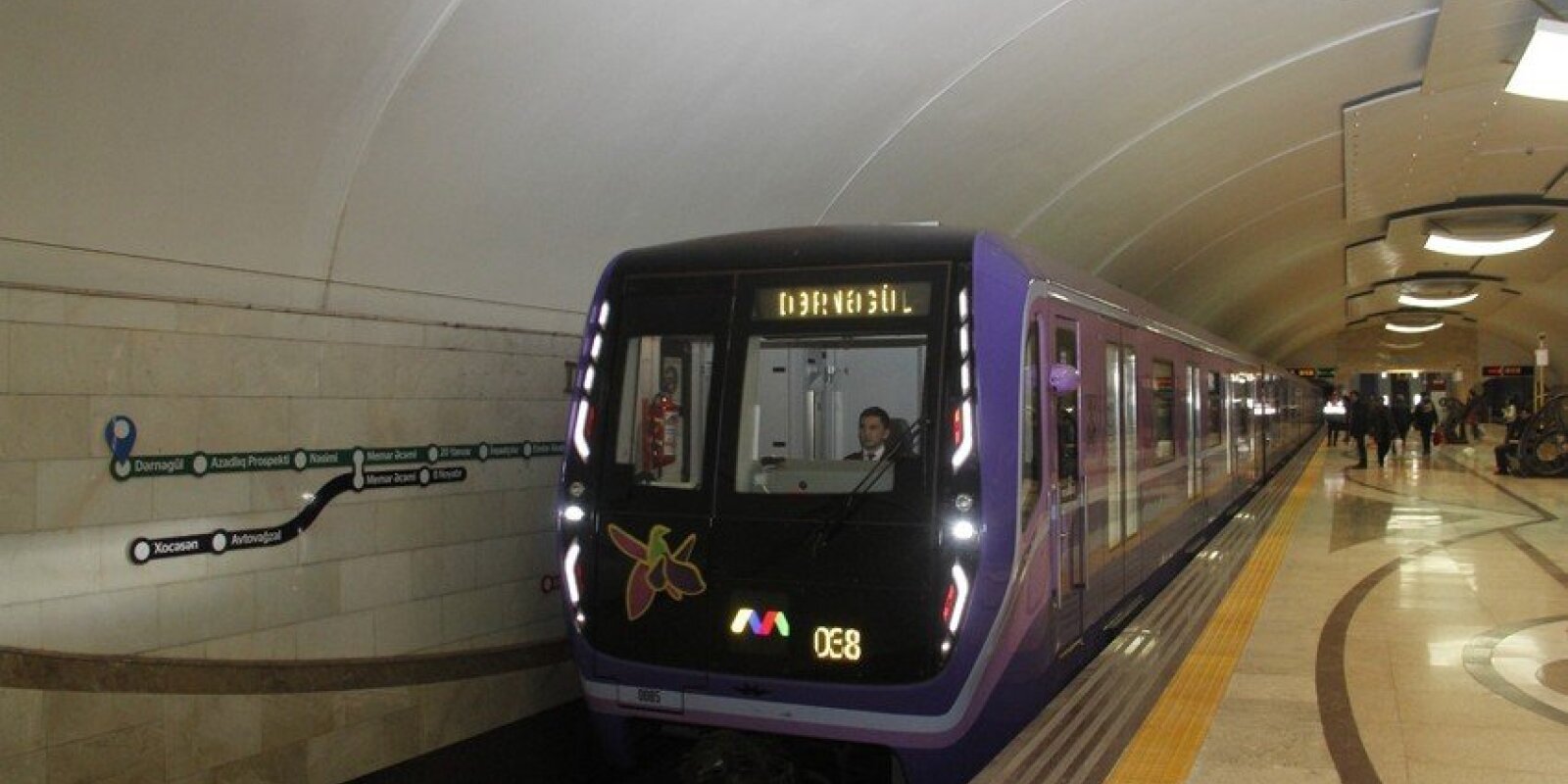 Bakı metrosu ötən ay 16 milyon sərnişin daşıyıb